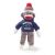 Montana State Sock Monkey  8in