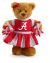 Alabama Cheerleader Bear 8in