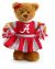 Alabama Cheerleader Bear 8in