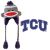 TCU Sock Monkey Hat