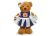 Auburn Cheerleader Bear 8in