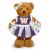 Washington Cheerleader Bear 8in