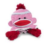 Sock Monkey Hat - Pink