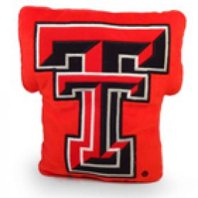 Texas Tech Logo Pillow 11in