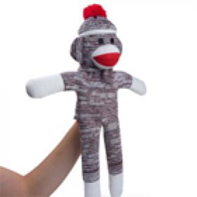 Sock Monkey Puppet