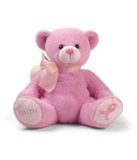 breast cancer teddy bear