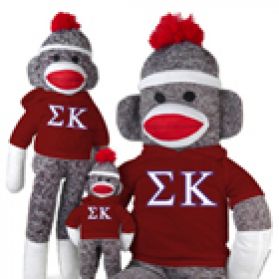 Sigma Kappa Sock Monkey  