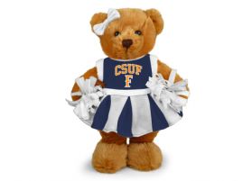 Cal State Fullerton Cheerleader Bear 8in