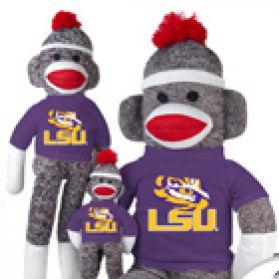 LSU Sock Monkey