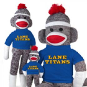 Lane College Sock Monkey