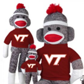 Virginia Tech Sock Monkey