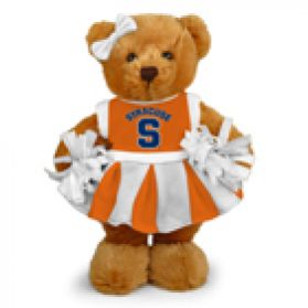 Syracuse Cheerleader Bear 8in