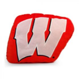 Wisconsin Logo Pillow 11in