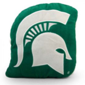 Michigan State Logo Pillow 11in