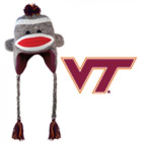 Virginia Tech Sock Monkey Hat