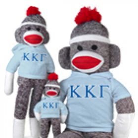 Kappa Kappa Gamma Sock Monkey  