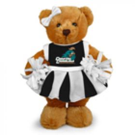 Coastal Carolina Cheerleader Bear 8in