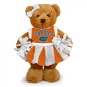Florida Cheerleader Bear 8in