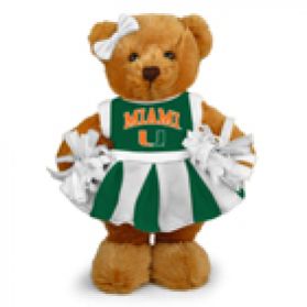 Miami Cheerleader Bear 8in