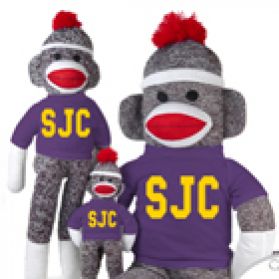 San Juan College Sock Monkey