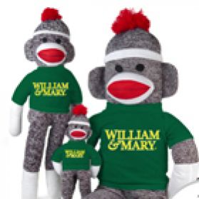 William and Mary Sock Monkey