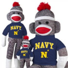 Naval Academy Sock Monkey