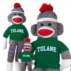 Tulane Sock Monkey